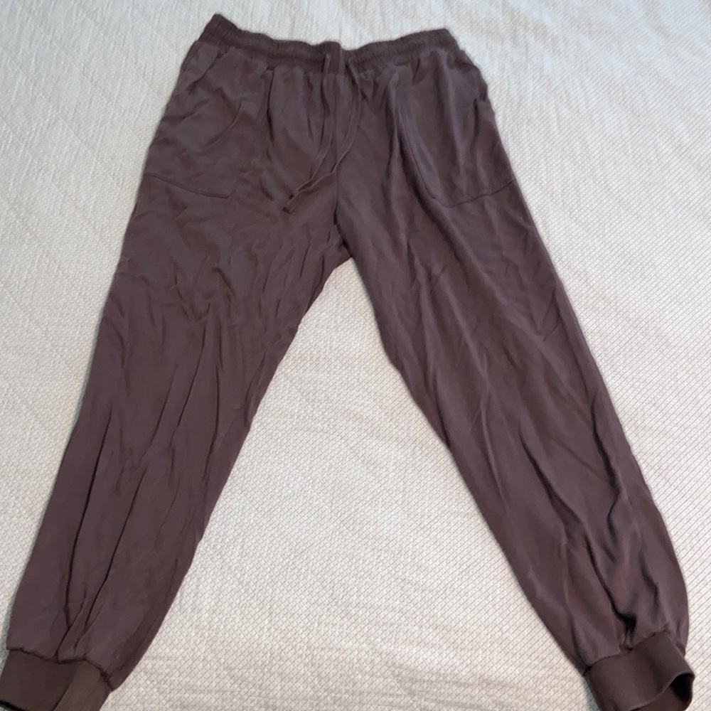 Splendid size large joggers brown